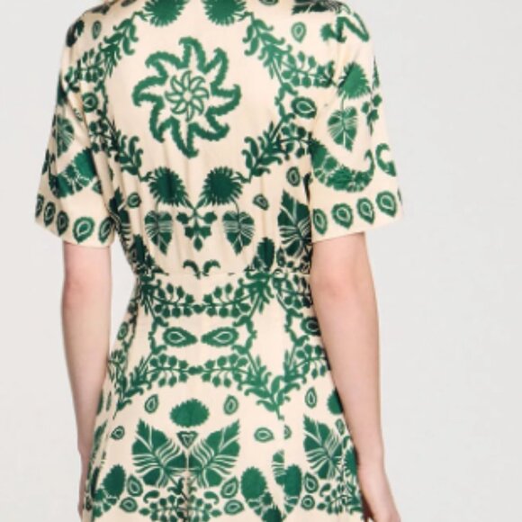 NWOT Sandro Floral print maxi dress - Picture 2 of 4